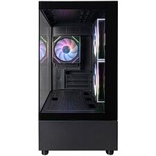 Корпус 1stPlayer Mi5 без БП Black (Mi5-BK-2FC7R-1FC7)