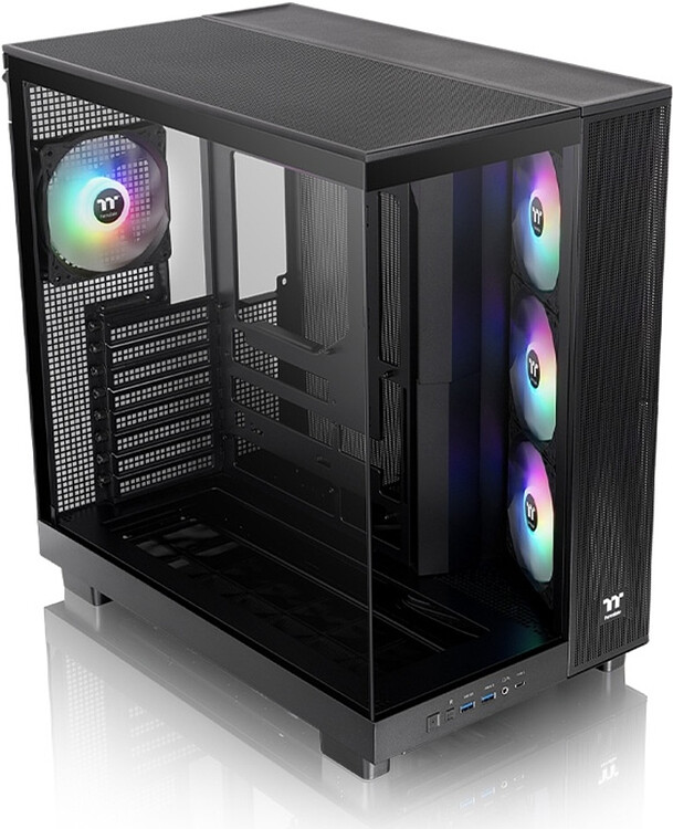 Корпус Thermaltake View 380 XL TG ARGB без БП черный (CA-11E-00M1WN-00)