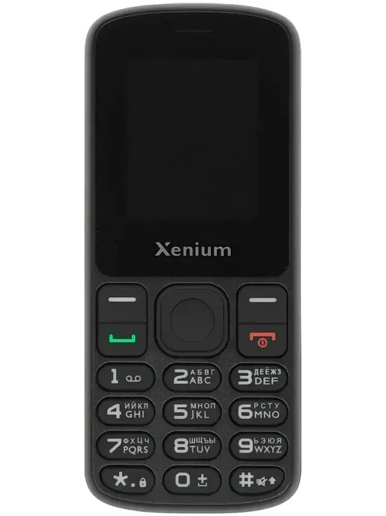 Мобильный телефон Xenium X160 черный (CTX160BK/00)