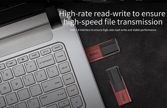USB Flash-накопитель Netac U182 128Gb Blue (NT03U182N-128G-30BL)