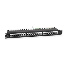 Патч-панель Cabeus PL-24-Cat.5e-SH-Dual