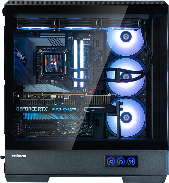 Корпус Zalman P50 DS Black без БП