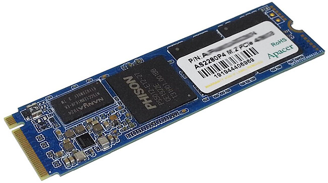 SSD диск Apacer AS2280P4 1TB (AP1TBAS2280P4-1)