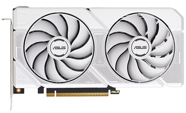 Видеокарта ASUS GeForce RTX 5060 Dual White OC 8GB GDDR7 DUAL-RTX5060-O8G-WHITE (90YV0N15-M0NA00)