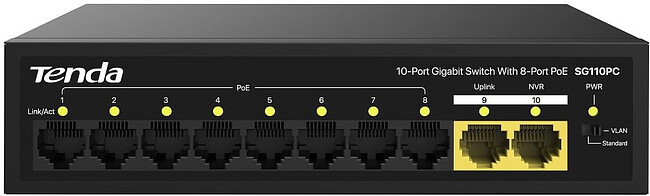 Коммутатор Tenda SG110PC