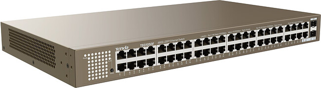 Коммутатор Tenda 48PORT 1000M (2SFP TEG1050F)