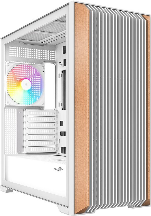 Корпус Sama Z60 WH белый (Z60-WHAWA4X1-GL)