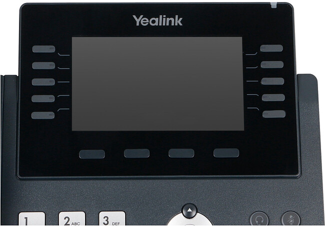IP-телефон Yealink SIP-T46U черный