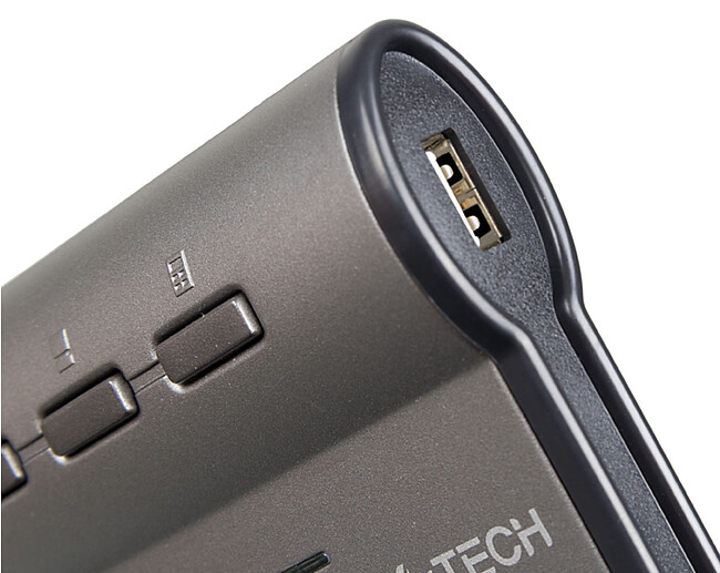 Клавиатура A4Tech KLS-7MUU серебристый