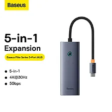 Док-станция Baseus BS-OH110 Space Grey (B00052809813-00)
