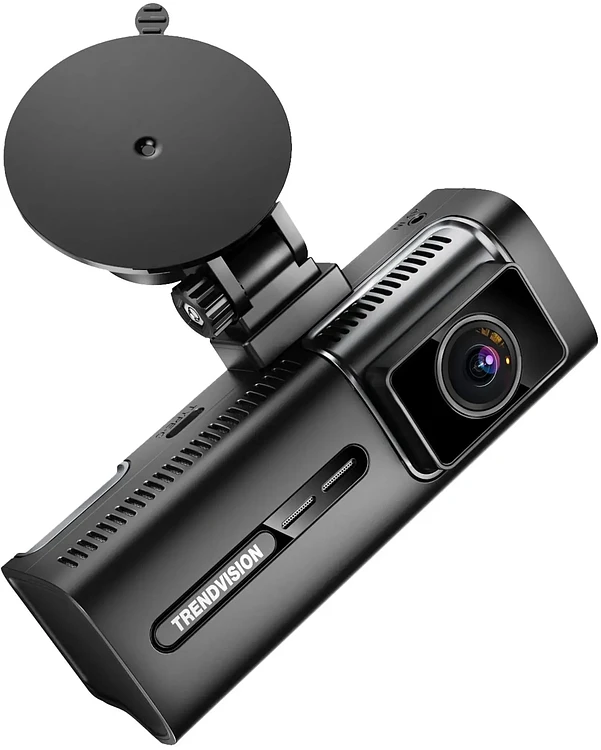 Автомобильный видеорегистратор TrendVision Phantom 3CH GPS черный