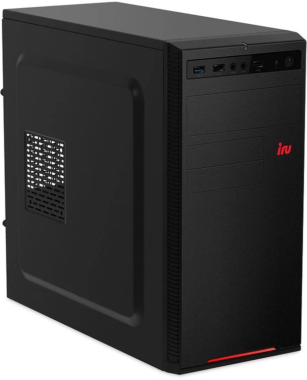 Компьютер iRU Planio 310H6SO черный (2195339)