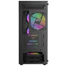 Корпус Ocypus Gamma C50 BK ARGB mATX без БП (Gamma-C50-BKG400XX-GL)