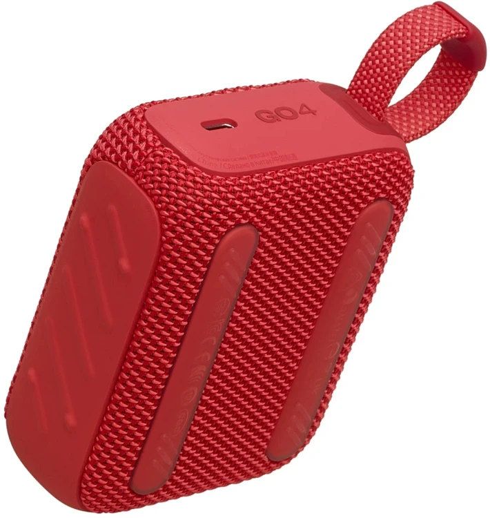 Беспроводная колонка JBL Go 4 Red (JBLGO4RED)