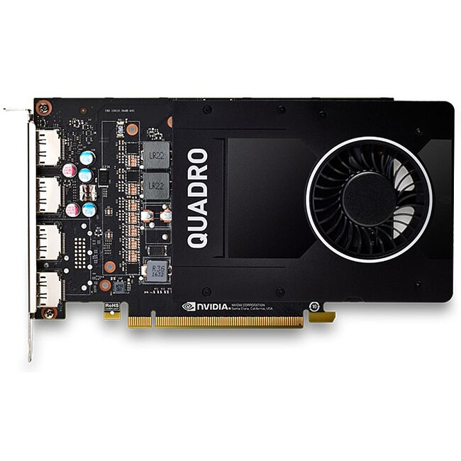 Видеокарта PNY Nvidia Quadro P2000 5GB GDDR5 160bit VCQP2000-SB