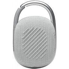 Беспроводная колонка JBL Clip 4 белый (JBLCLIP4WHT)