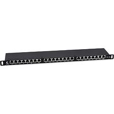 Патч-панель Cabeus PL-24-Cat.5e-SH-Dual
