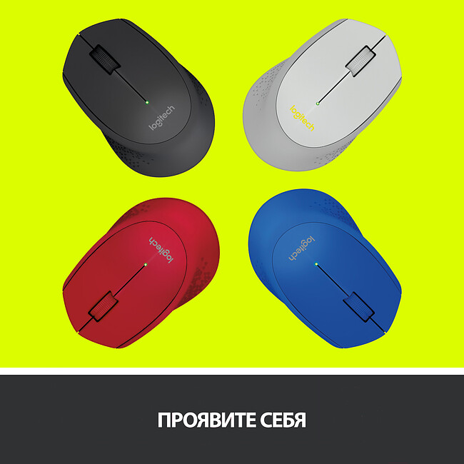 Мышь Logitech Wireless Mouse M280 Black (910-004287)