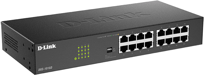 Коммутатор D-Link DGS-1016D/J1A
