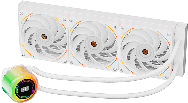 Система жидкостного охлаждения для процессора 1stPlayer CC 360 White (CC-360-WH)