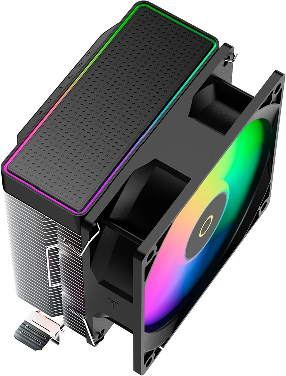 Кулер для процессора Ocypus Gamma A20 BK ARGB черный (Gamma-A20-BK1AAWN00F-GL)