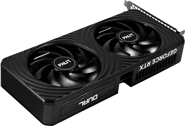 Видеокарта Palit GeForce RTX 5050 Dual OC 8GB GDDR6 (NE65050S19P1-GB2070D)