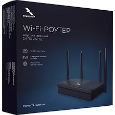 Роутер Триколор TR-router-04 черный (046/91/00057758)