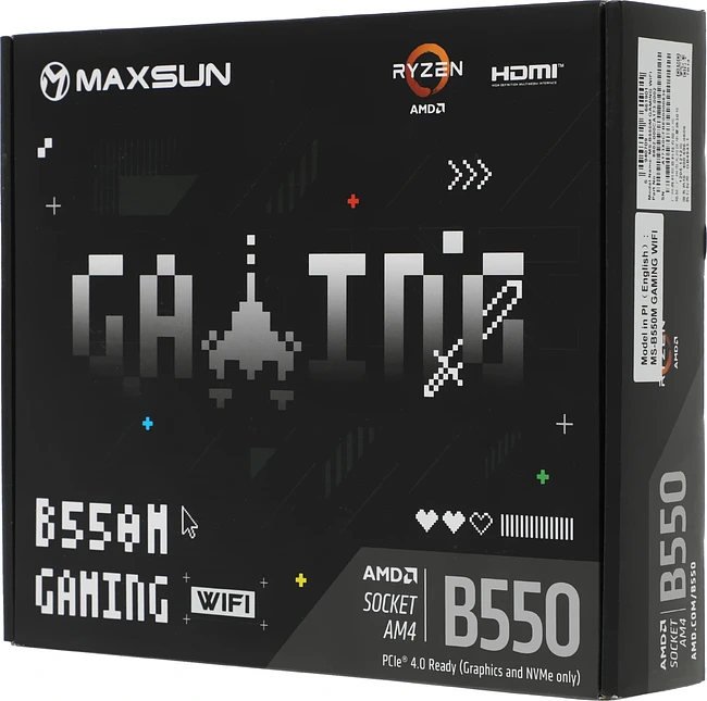 Материнская плата Maxsun MS-B550M Gaming WIFI