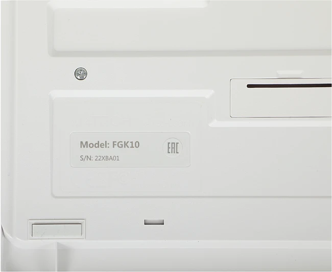 Набор периферии A4Tech Fstyler FG1012 белый