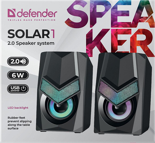 Акустика Defender Solar 1 (65401)