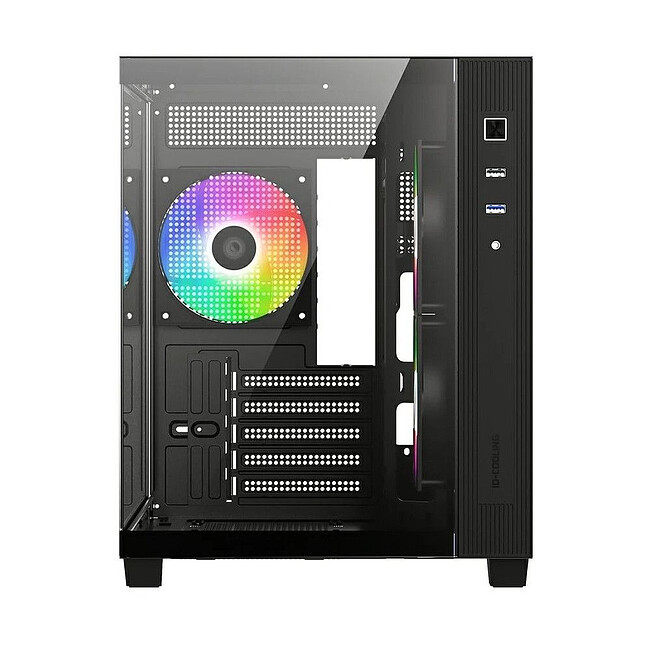 Корпус ID-Cooling View 500 ARGB без БП черный