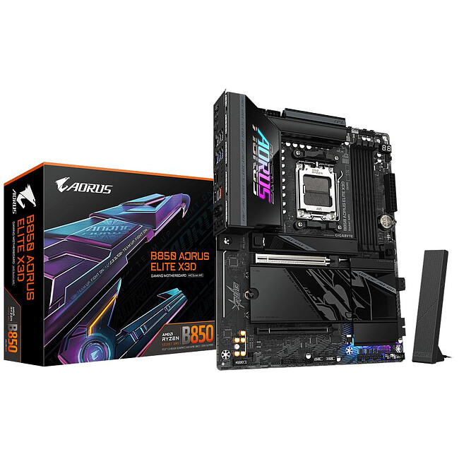 Материнская плата GigaByte B850 Aorus Elite X3D