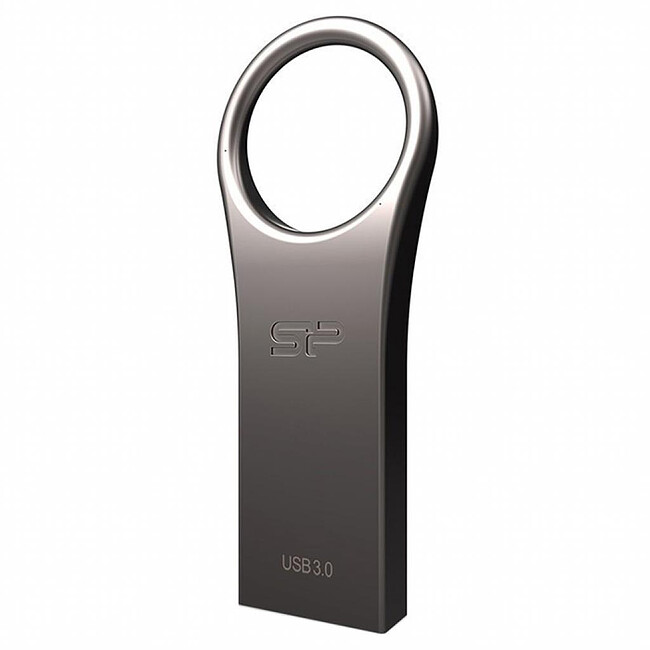 USB Flash-накопитель Silicon-Power Jewel J80 32GB Silver (SP032GBUF3J80V1T)