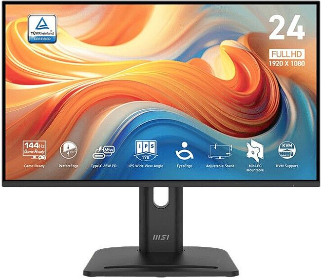 Монитор MSI Pro MP245PHG E14 Black (9S6-3PE69M-014)