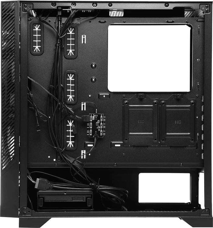 Корпус Azza Eclipse черный без БП (CSAZ-440)