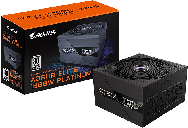 Блок питания Gigabyte ATX 1000W (GP-AE1000PM PG5)