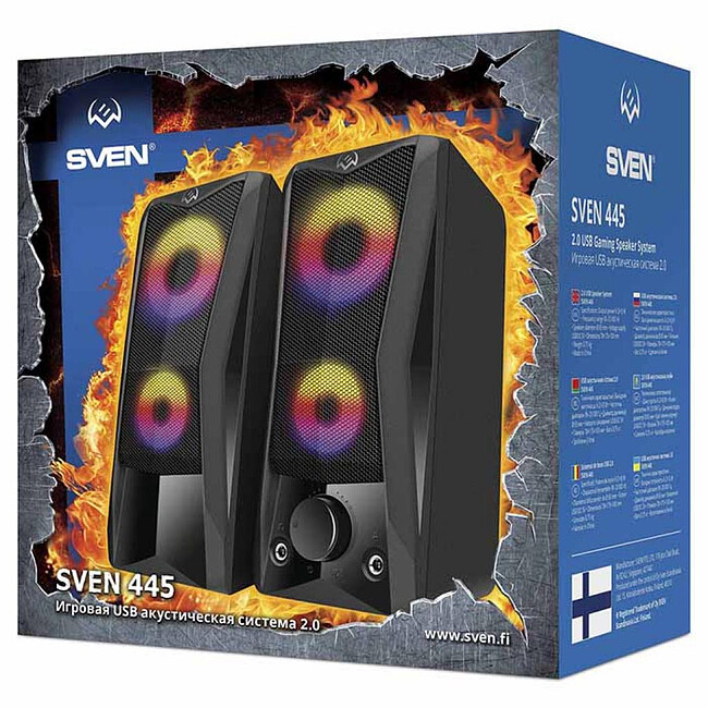Акустика Sven 445 Black (SV-018580)