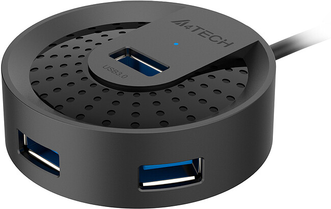 USB-хаб A4Tech USB 3.0 HUB-30C черный USB-хаб A4Tech USB 3.0 HUB-30C черный