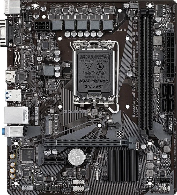Материнская плата GigaByte H610M H V2 rev. 1.0