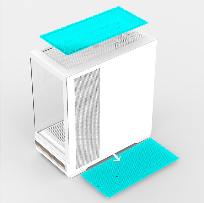 Корпус Zalman P40 Namu White