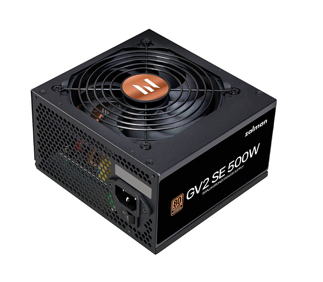 Блок питания Zalman GV2SE 500W (ZM500-GV2SE)