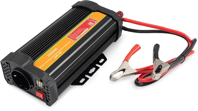 Автоинвертор Digma AI600-12W