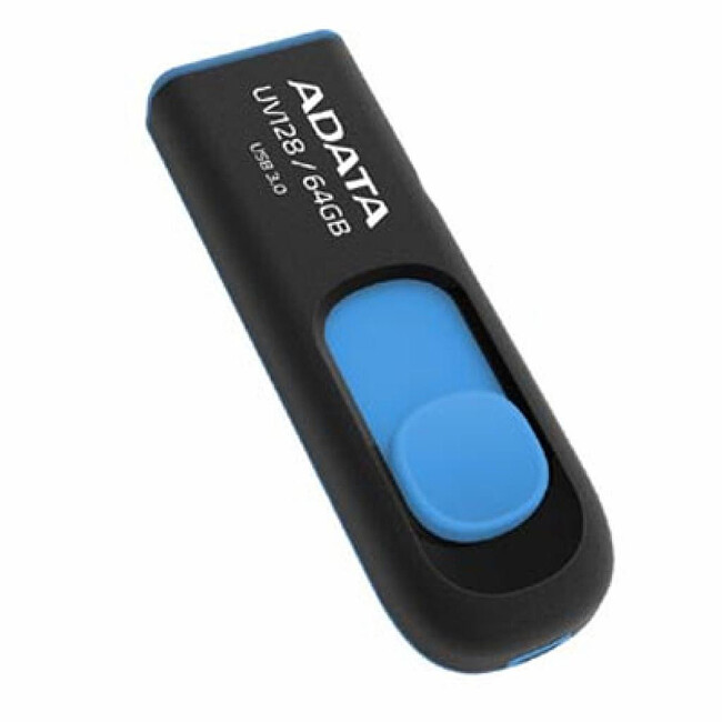 USB Flash-накопитель A-Data UV128 64GB Blue (AUV128-64G-RBE)