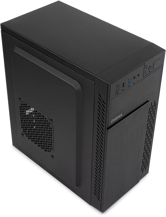 Корпус Digma DCC-MN301 без БП черный