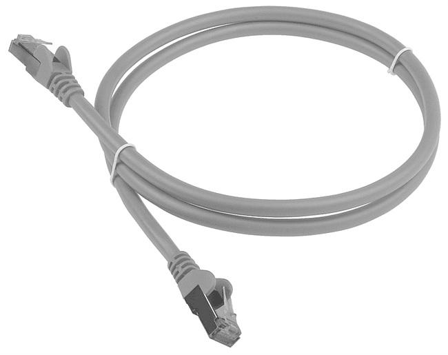 Патч-корд Lanmaster LAN-PC45/S6-10-GY серый