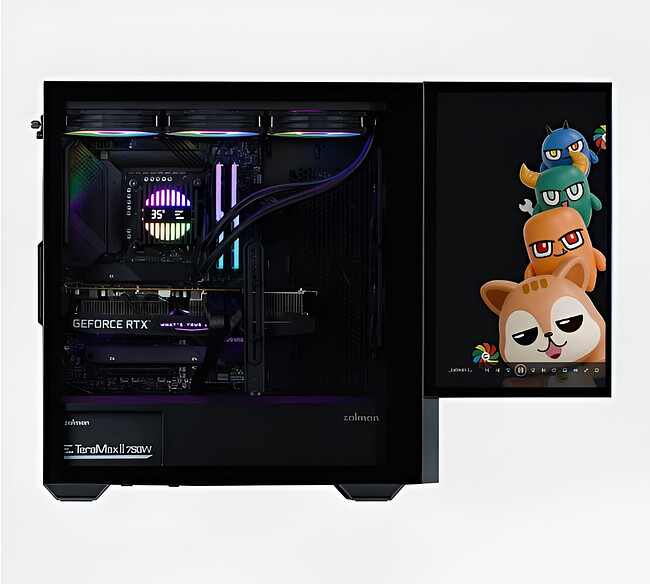 Корпус Zalman Z10 DS без БП Black