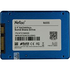SSD диск Netac N600S 512GB (NT01N600S-512G-S3X)