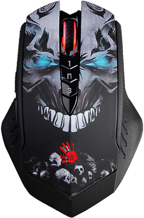 Мышь A4Tech Bloody R80 Plus SKULL