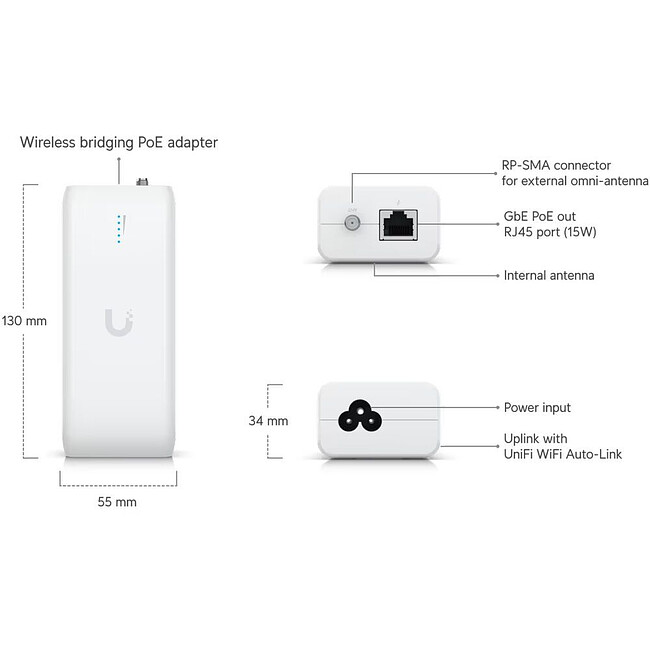 Радиомост Ubiquiti UniFi Device Bridge (UDB)