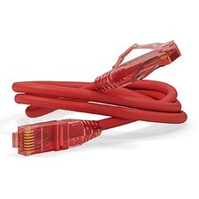 Патч-корд Hyperline PC-LPM-UTP-RJ45-RJ45-C5e-5M-LSZH-RD